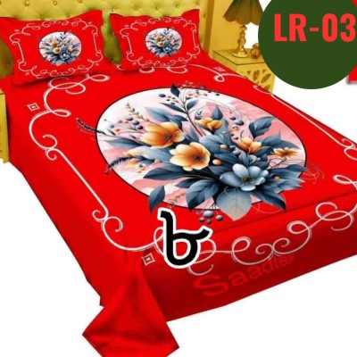 ১০০% কটন প্যানেল বেডশীট -03