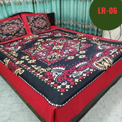 ১০০% কটন প্যানেল বেডশীট - 06