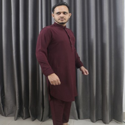 ঈদ ফরমাল কাবলি (কালার-মেরুন) -BR-04