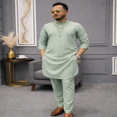 ঈদের প্রিমিয়াম পাকিস্তানি কাবলি সেট (কালার-লেমন)