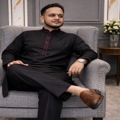 প্রিমিয়াম কাবলি সেট -Black