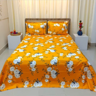 Luxury Twill Cotton Bedsheet King Size ( 3 pcs set) -BR-03
