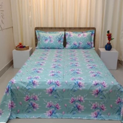 Luxury Twill Cotton Bedsheet King Size ( 3 pcs set)-BR-07