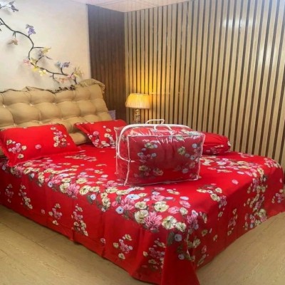 5 Pecs King Size Luxury Couple Comforter Set - 201