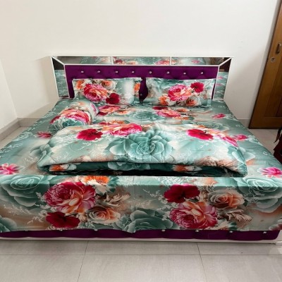 5 Pecs King Size Luxury Couple Comforter Set - 209