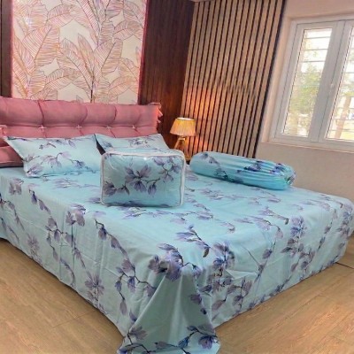 5 Pecs King Size Luxury Couple Comforter Set - 210