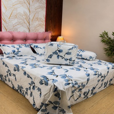 5 Pecs King Size Luxury Couple Comforter Set - 212
