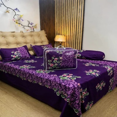 5 Pecs King Size Luxury Couple Comforter Set - 215