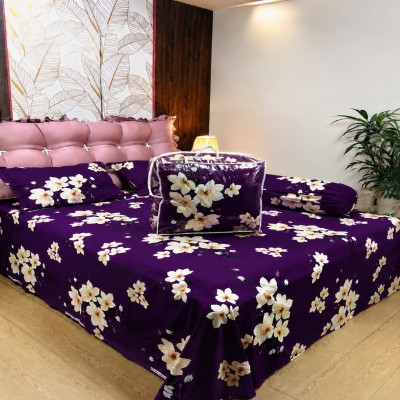 5 Pecs King Size Luxury Couple Comforter Set - 218