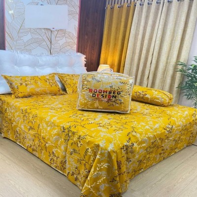 5 Pecs King Size Luxury Couple Comforter Set - 221