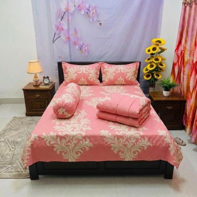 5 Pecs Couple Comforter Set – King Size – 105